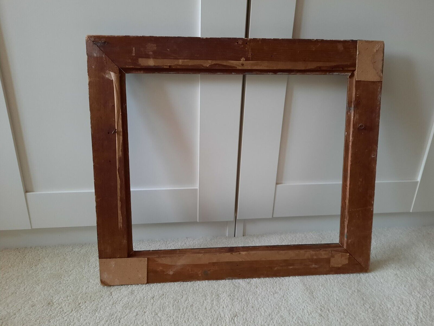 Gesso gold Shabby chic gilt Picture Frame wooden antique wedding decor detailed!