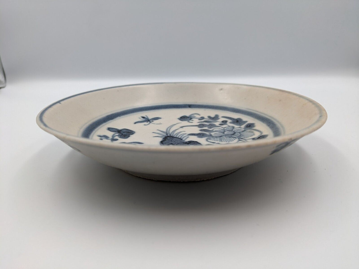 Chinese Qing Blue & White Tek Sing Plate from 1822 Ship Wreck Antique Pottery!!