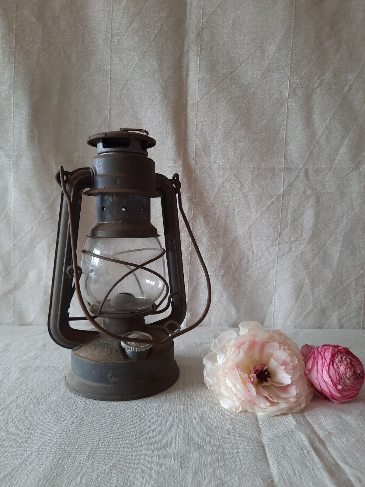 Vintage Lantern Feuerhand Baby 275 West Germany Storm Light Rare Original Prop!!