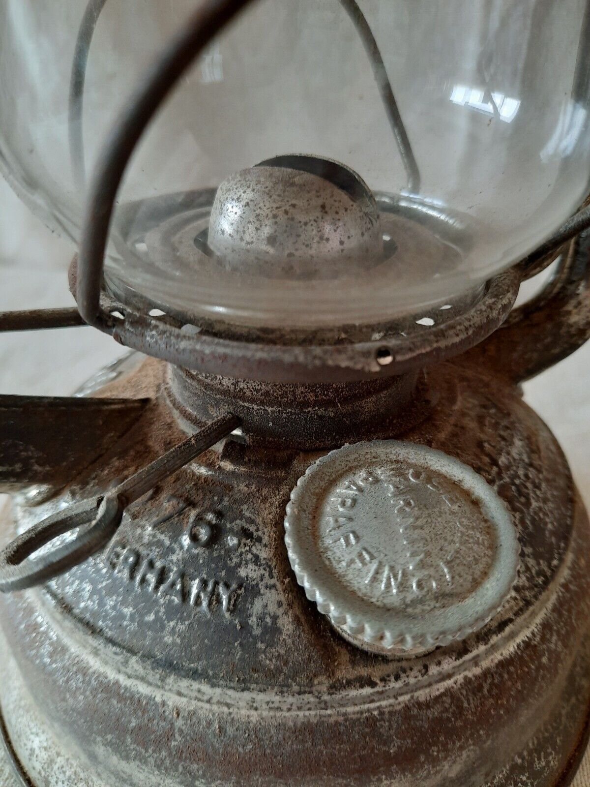 Vintage Lantern Feuerhand Baby 276 West Germany Storm Light Rare Original Prop!!