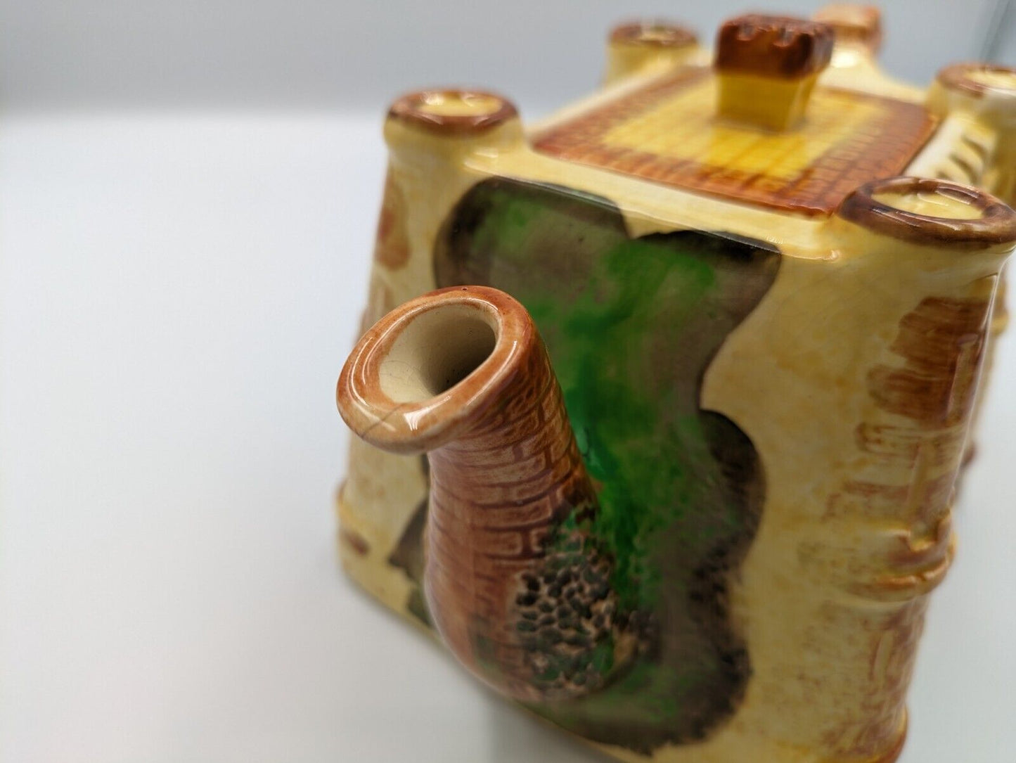 Vintage 1930s Wadeheath Old English Castle Teapot Wade Heath VGC Rare Tea Pot