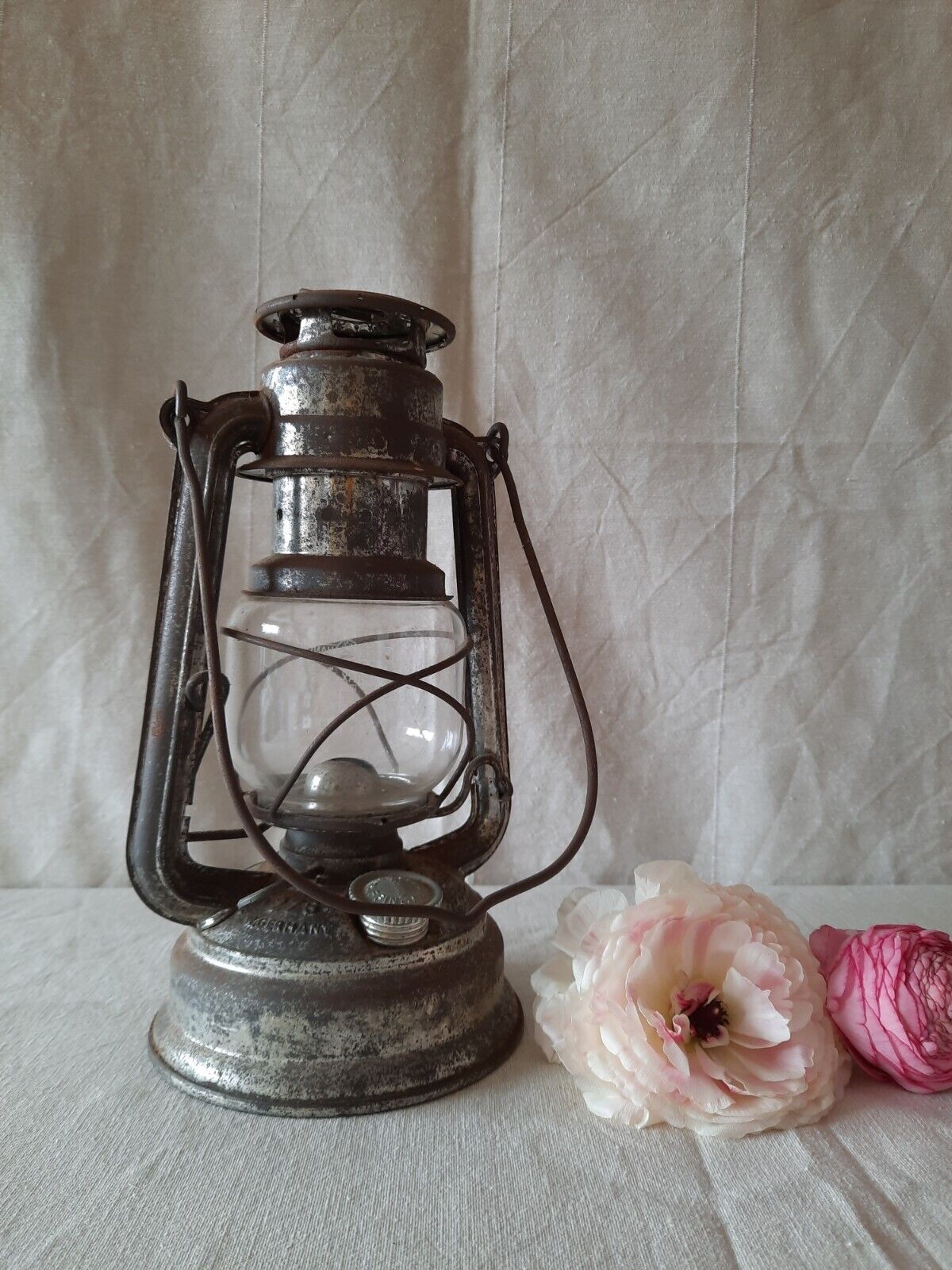 Vintage Lantern Feuerhand Baby 276 West Germany Storm Light Rare Original Prop!!