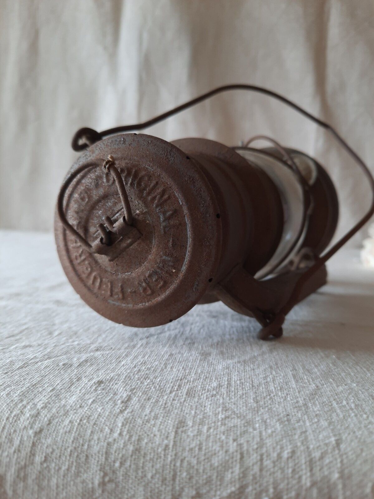 Vintage Lantern Feuerhand Baby 275 West Germany Storm Light Rare Original Prop!!