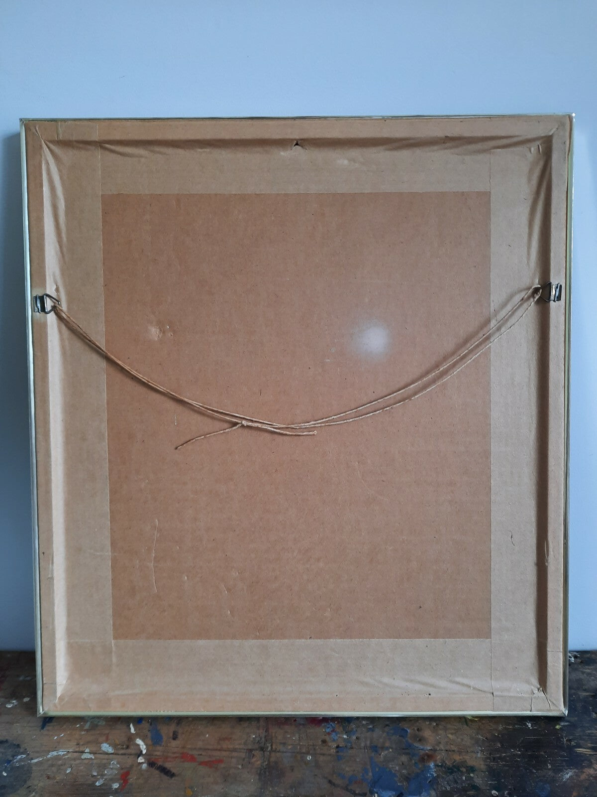 Vintage 1980's Picture Print. Mads Stage. Danish Artist Deer Fawn Retro Nature