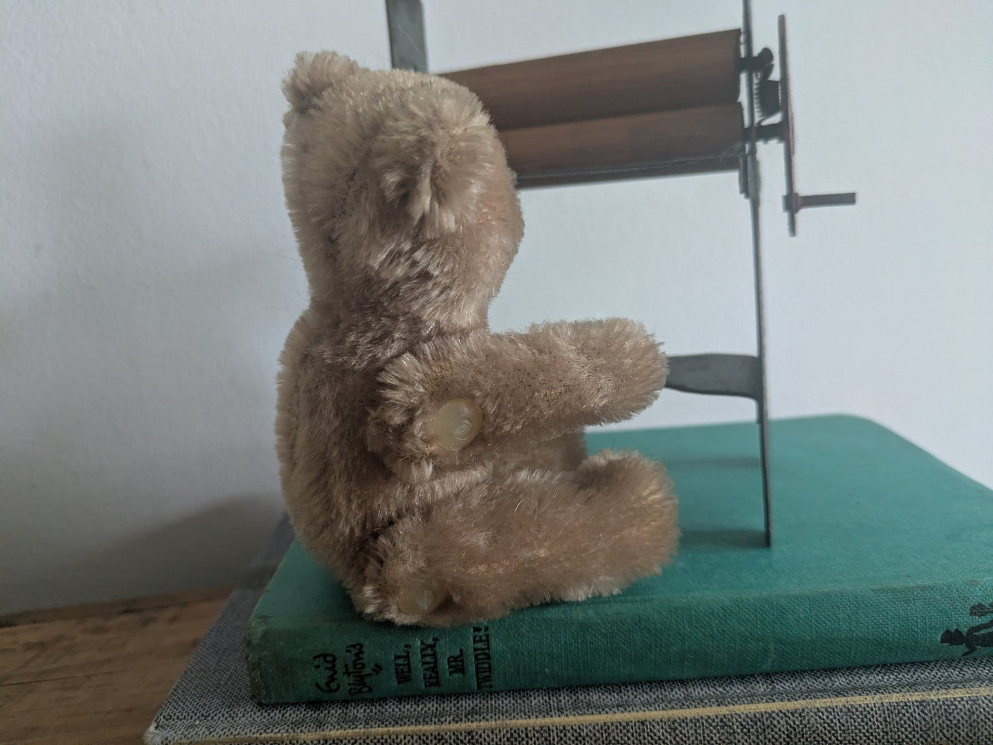 Vintage Mohair Miniature Small Schuco Bear Rare Articulated Jointed Tiny Vgc