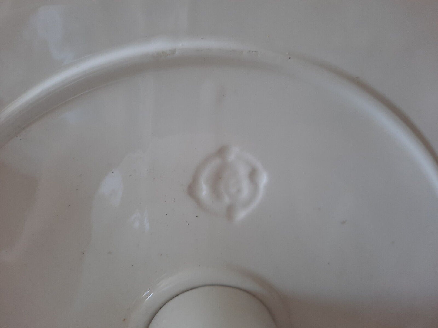 Beautiful Pottery Vintage Strawberry Cake Stand Tea Cake Shop Display Sandwiches