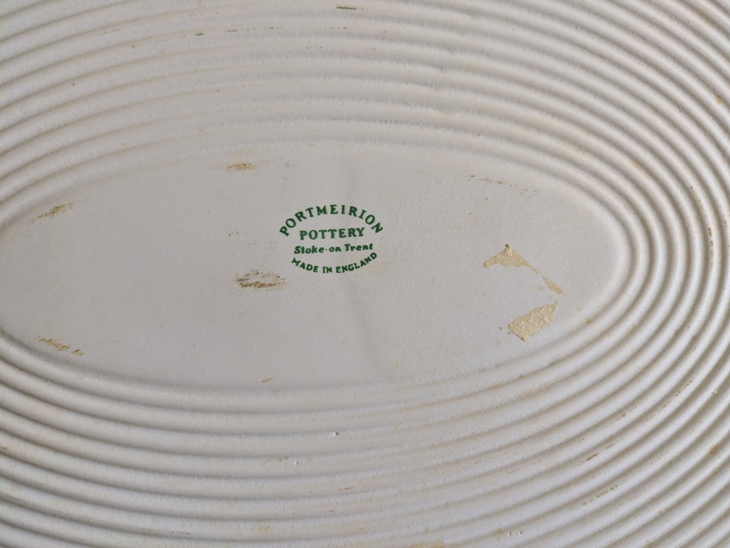 Port Meirion Botanic Garden Butterfly Oval Serving Platter Arctotis Grandiflora