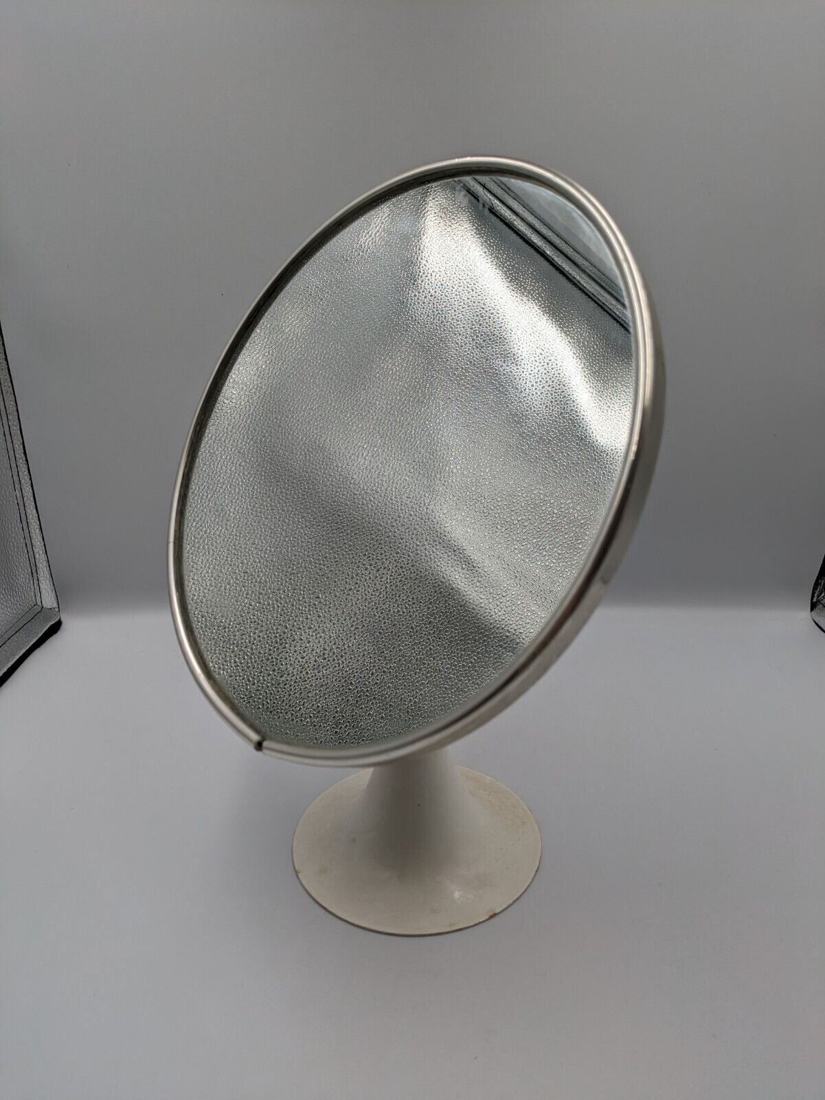 Midcentury Vtg Retro Durlston Designs Freestanding Metal Mirror 60s/70s Vanity