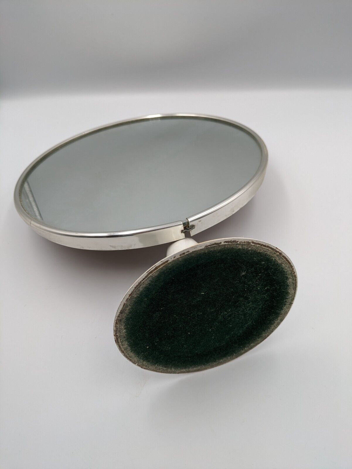 Midcentury Vtg Retro Durlston Designs Freestanding Metal Mirror 60s/70s Vanity