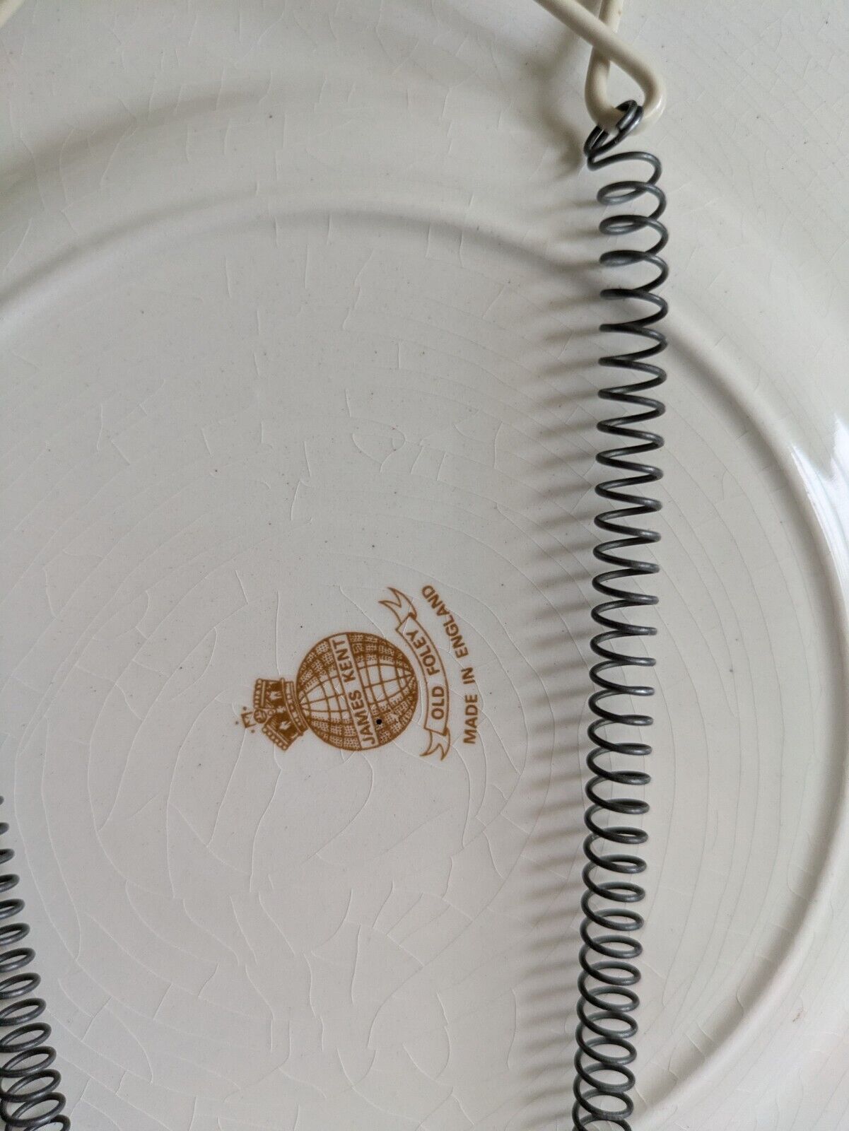 3x Vintage James Kent Old Foley 'Chinese Rose' Starter Salad Dinner Plate Set Vg