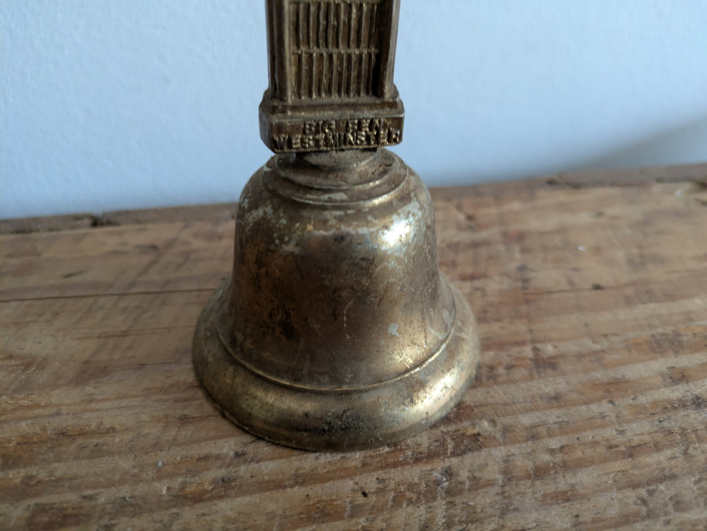Brass "Big Ben Westminster" Collectible Bell Building London Parliament Gift Vtg