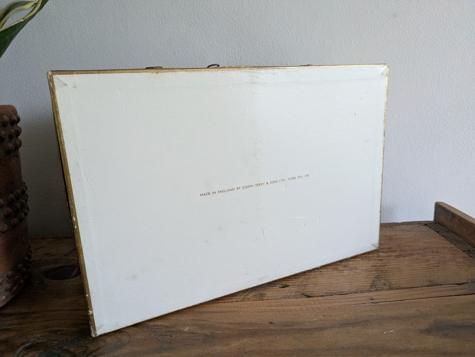 Vintage Chocolate Box Drawers To Store Jewelery Sewing Buttons Craft Cardboard.