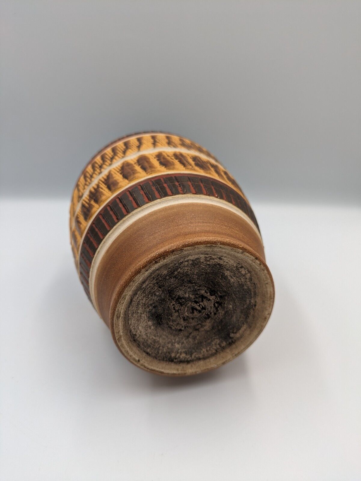 Vintage DÜMLER & BREIDEN 1960s Retro Mid Century Terra West German Pottery Vase