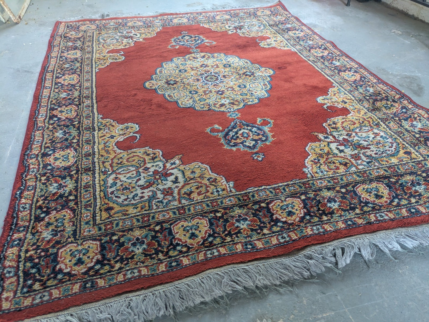 Quality Vintage Bokhara Hand Woven Silk Hanging Jahore Rug 132.5x 180cm Carpet 