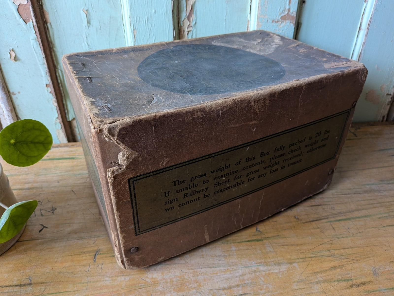 Dominion Dairy Co Ltd pre 1935 Golden Acres Butter Box Vintage Butter Box Advert