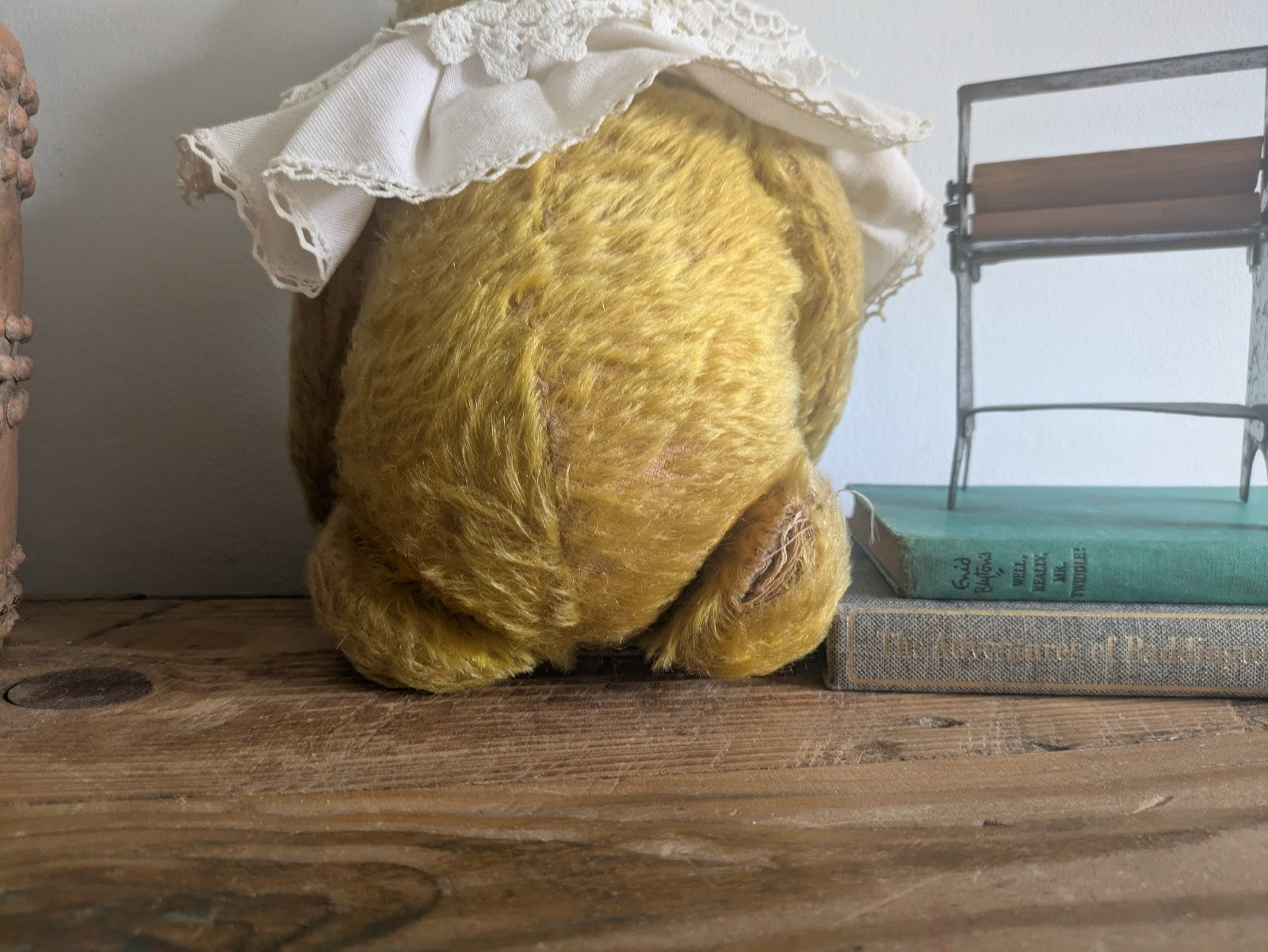 Antique Old Vintage Mohair Germany Bear 1930s Growler 40cmH Toy Teddy Bear Prop