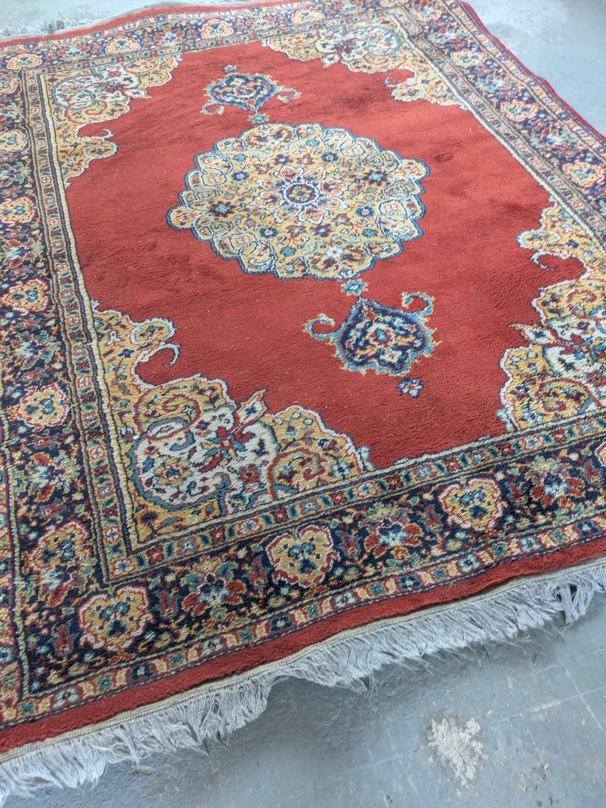 Quality Vintage Bokhara Hand Woven Silk Hanging Jahore Rug 132.5x 180cm Carpet 