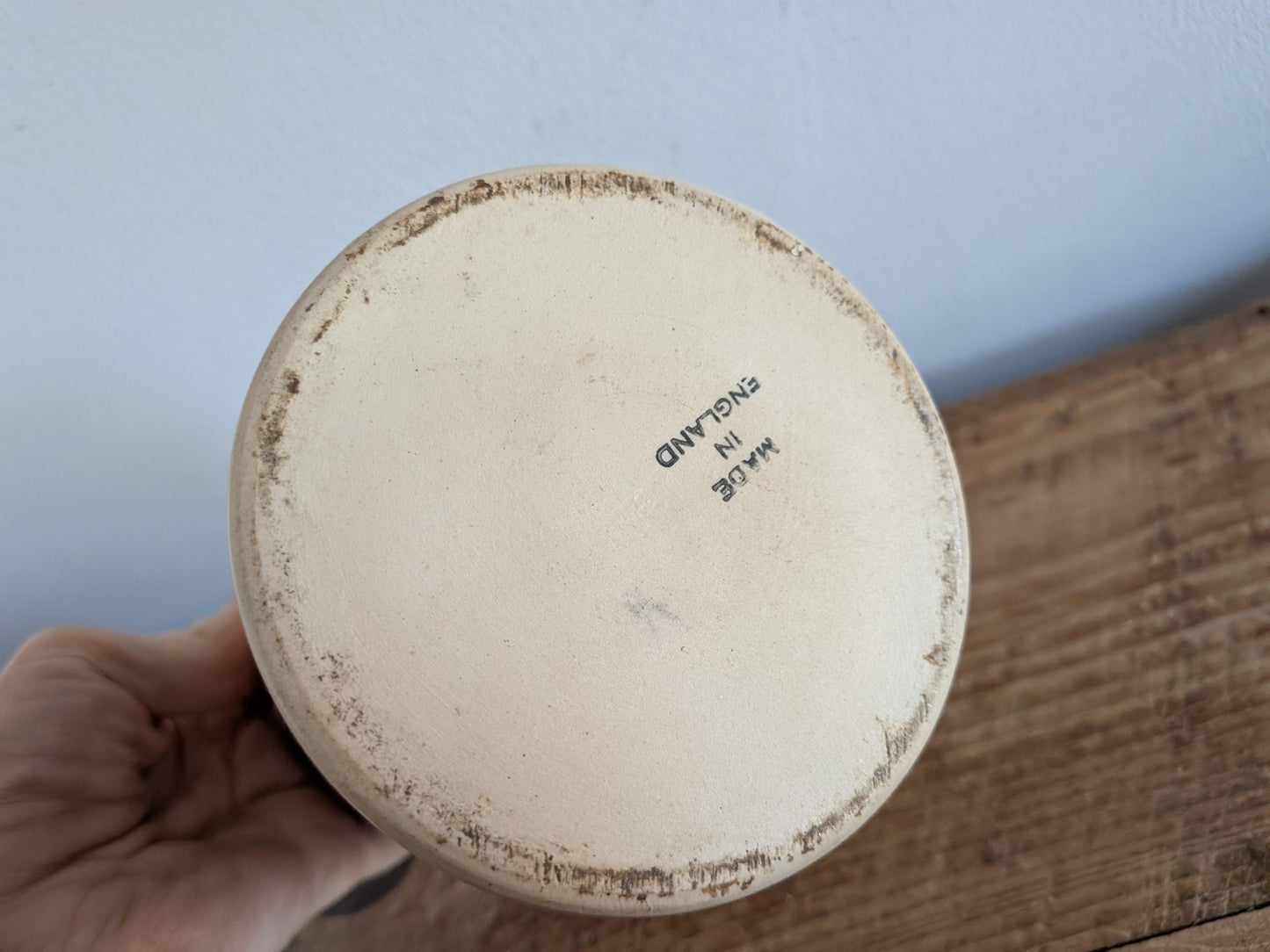 Vintage Fortnum & Mason English Stilton Stoneware Pot Storage Jar Pottery Crock