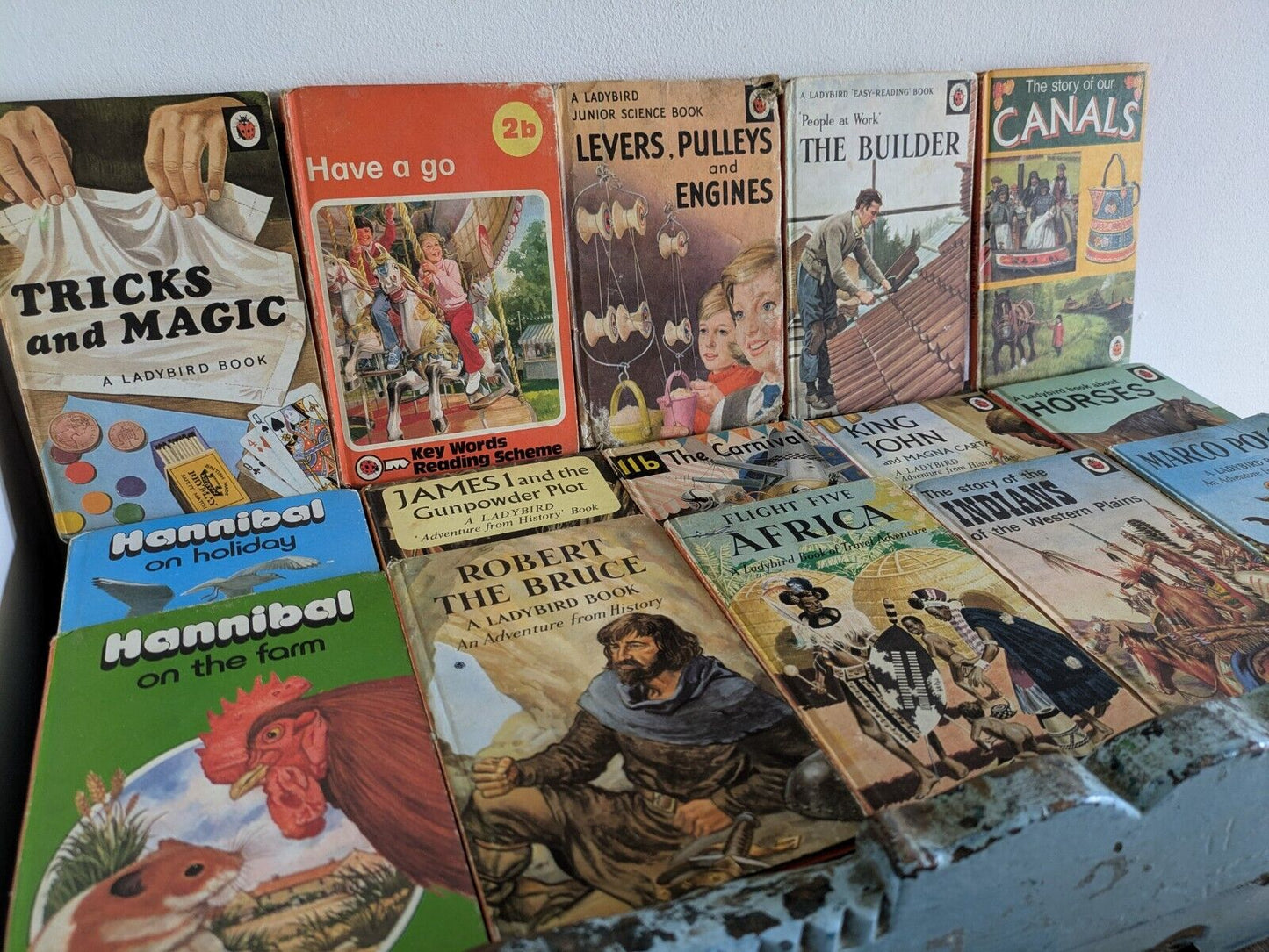 38x Ladybird Books RED Job Lot Mixed Collection Bundle Vintage For Children 
