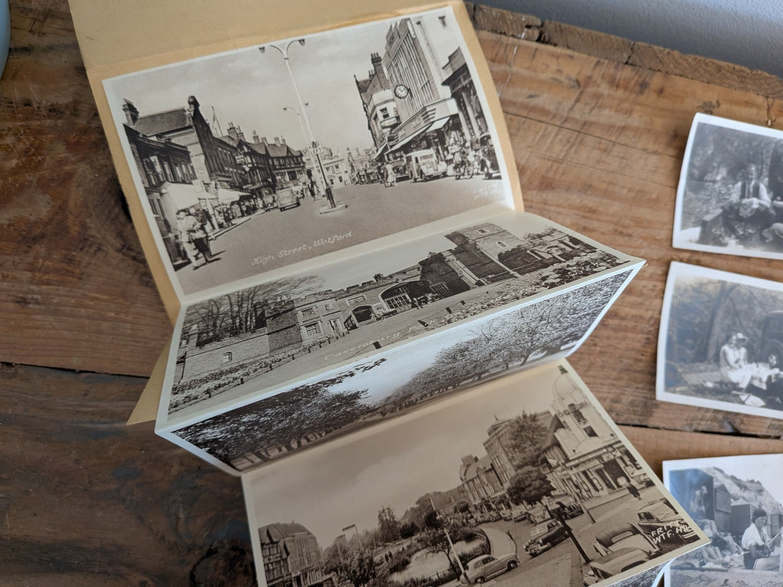 Vintage Photographs Ephemera Postcard Lot Watford Family Holiday Photos Vgc Old