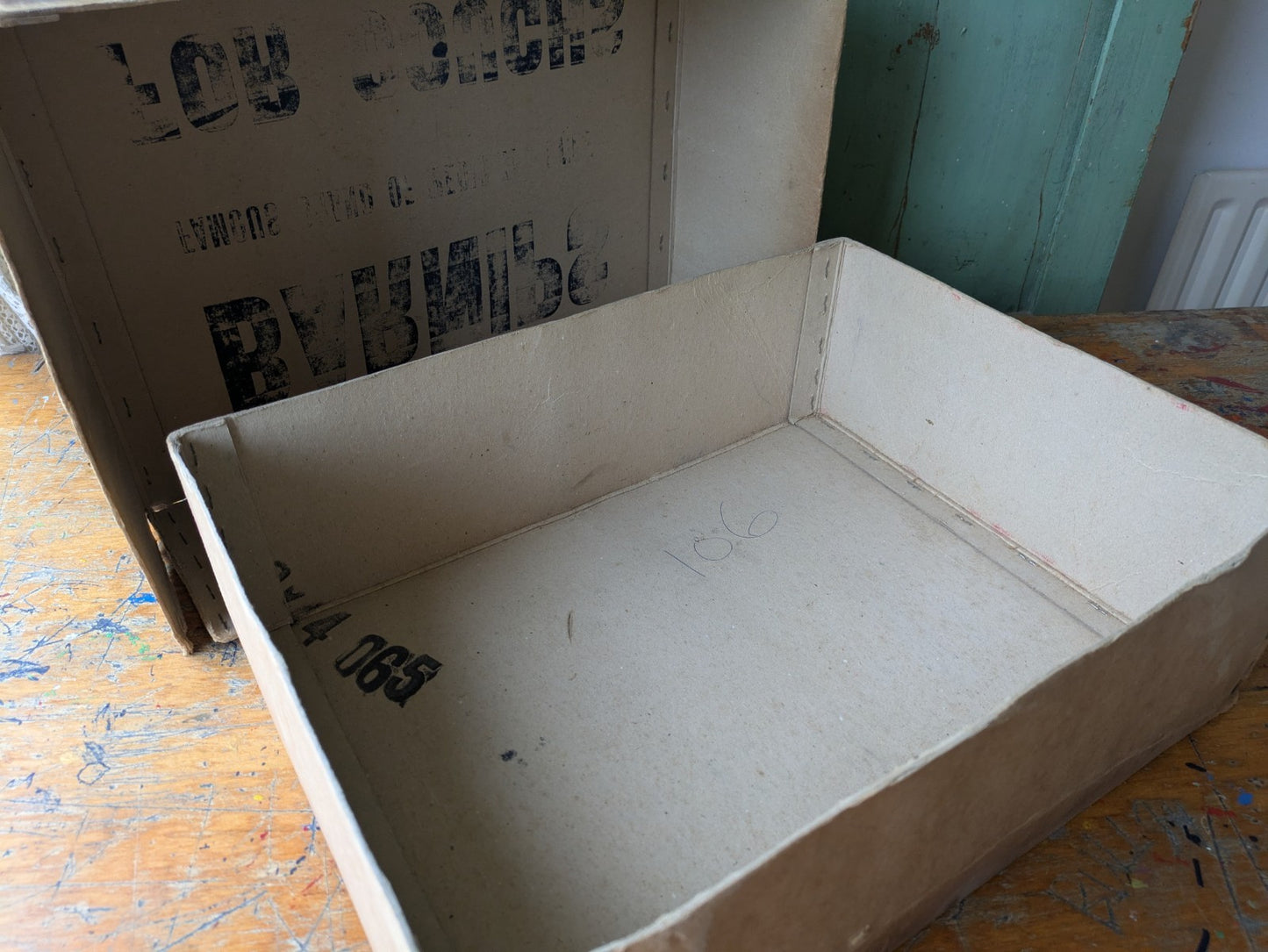 Barnips Box Vintage Packaging Chemist Shop Cough Medicine Advertising Prop Rare