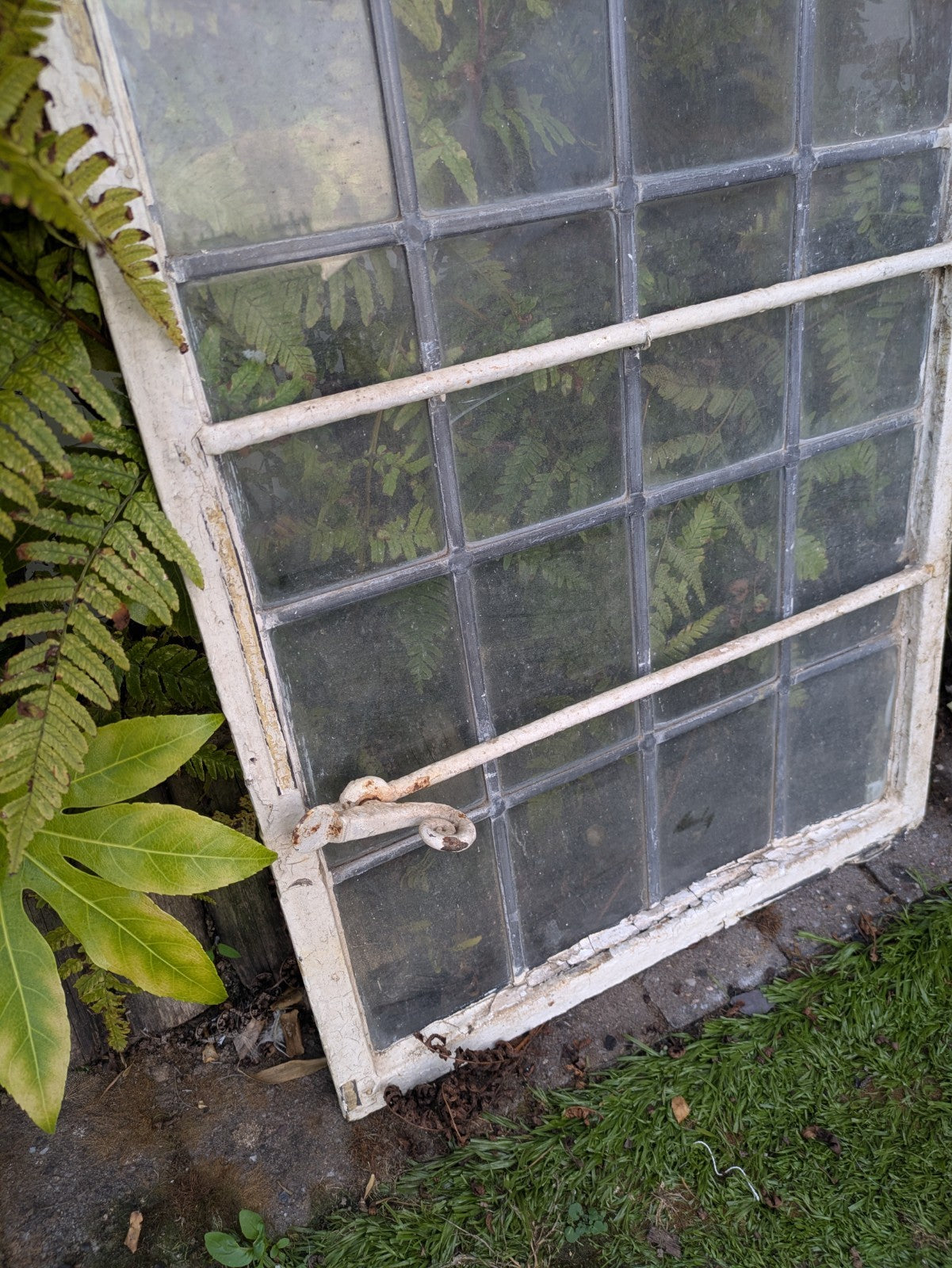 Crittall Steel Window 1930s Monkey Tail Handle Antique Vintage Reclaimed Salvage