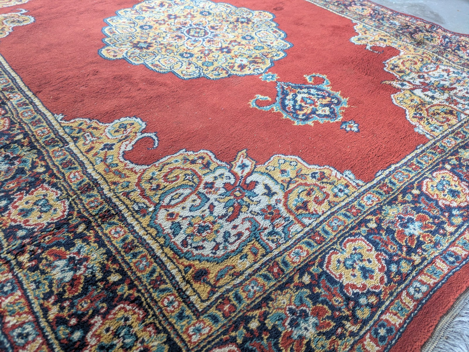 Quality Vintage Bokhara Hand Woven Silk Hanging Jahore Rug 132.5x 180cm Carpet 