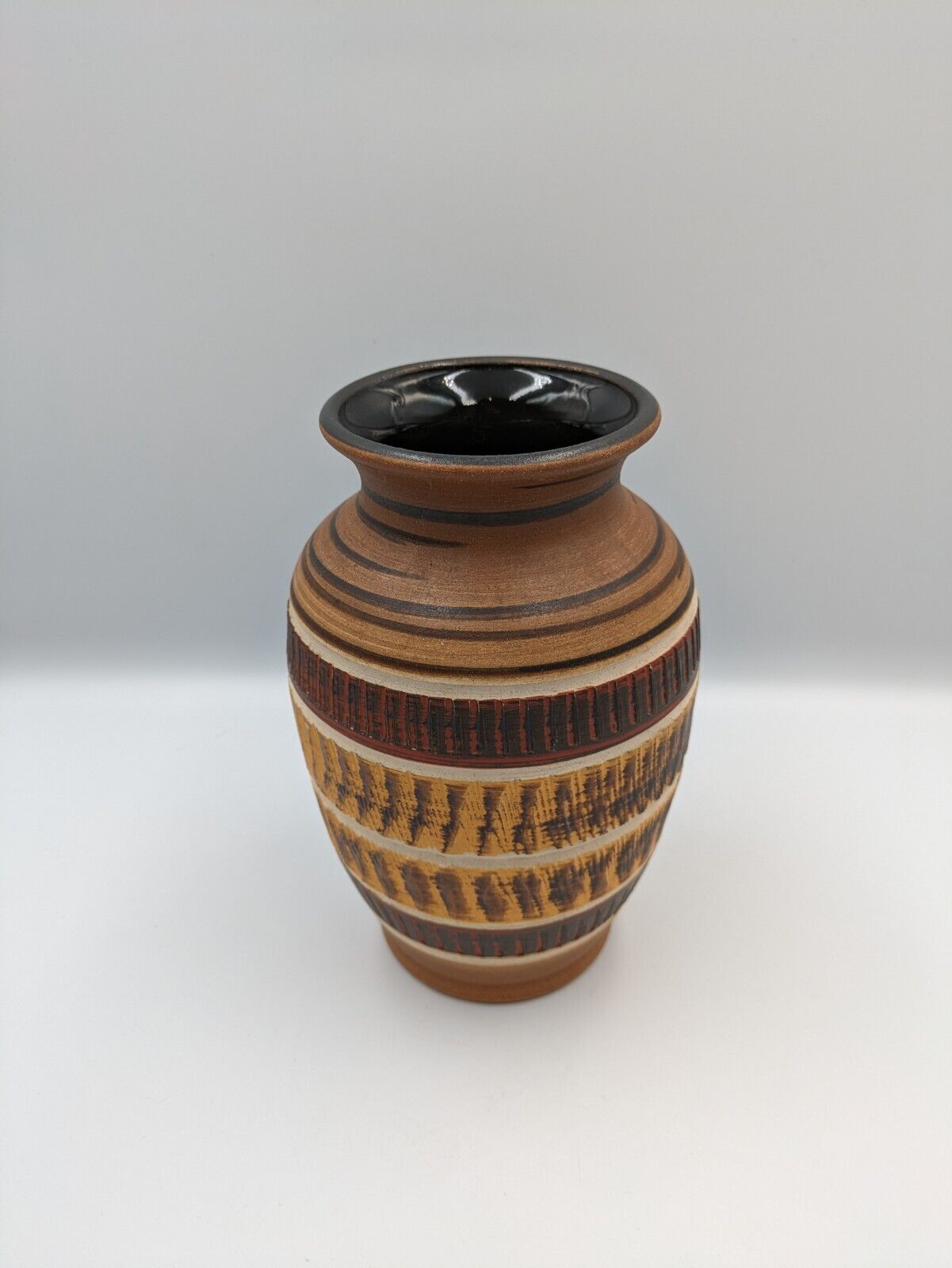 Vintage DÜMLER & BREIDEN 1960s Retro Mid Century Terra West German Pottery Vase