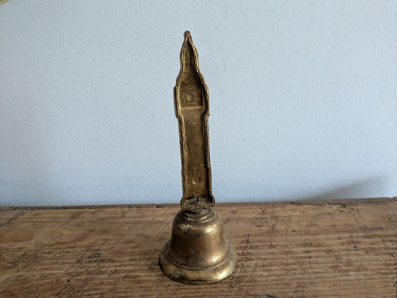Brass "Big Ben Westminster" Collectible Bell Building London Parliament Gift Vtg