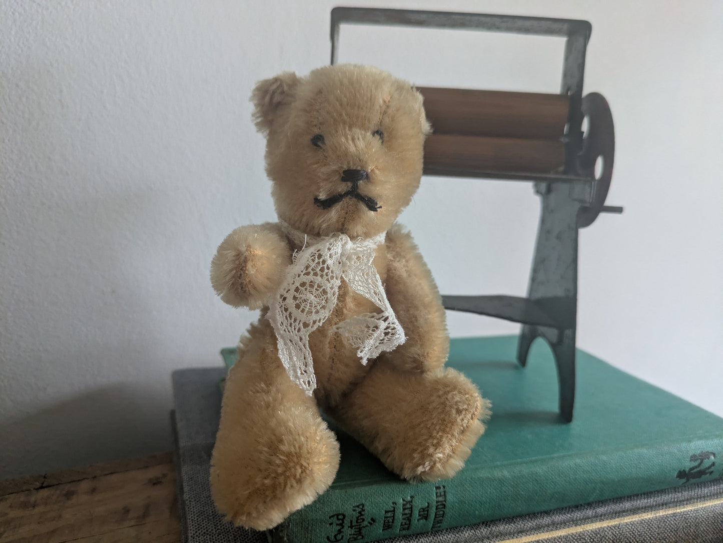 Vintage Mohair Miniature Small Schuco Bear Rare Articulated Jointed Tiny Vgc ..