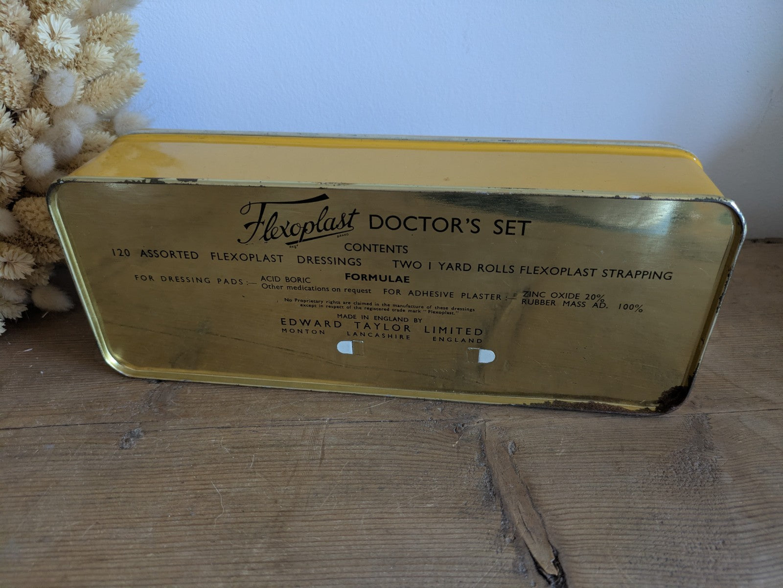 Vintage Flexoplast Doctors Set 1950s With Contents Mid Century Original Prop Vgc