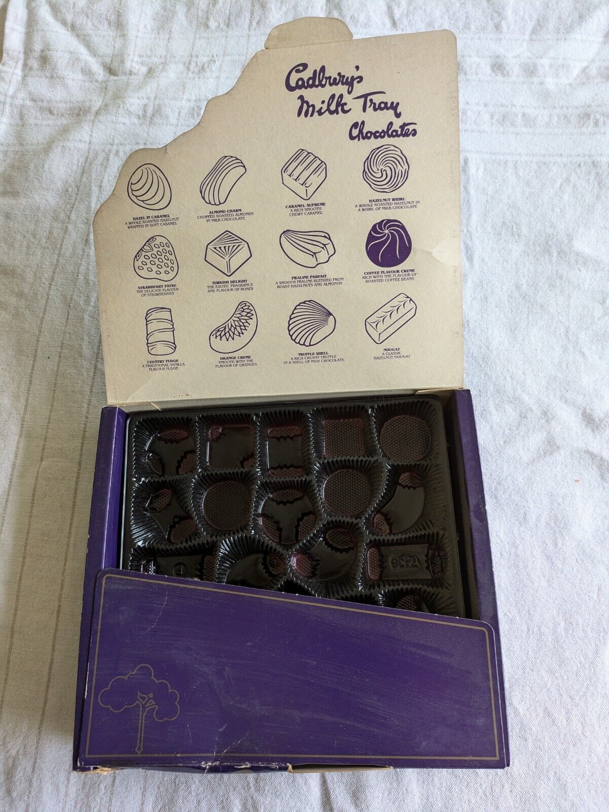 Vintage Cadbury's Milk Tray Chocolates Box 1LB - Rare Size 1996 Design Of 1945