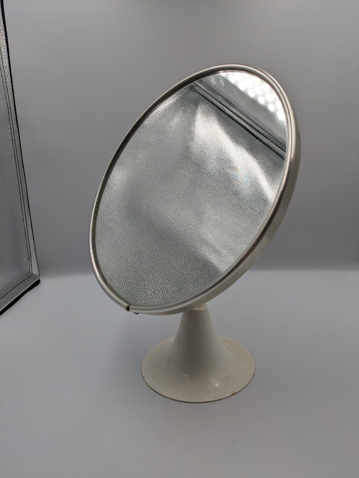 Midcentury Vtg Retro Durlston Designs Freestanding Metal Mirror 60s/70s Vanity