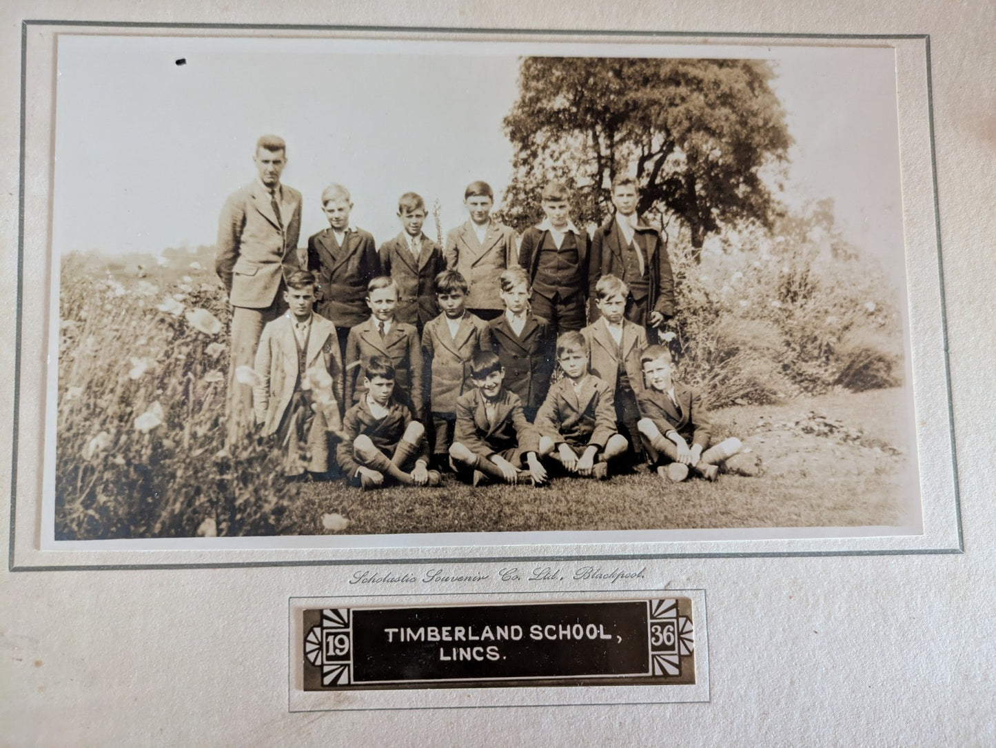 Early 20th C Class Pictures Photos School Lincs Photographs Girl Guides Antique 