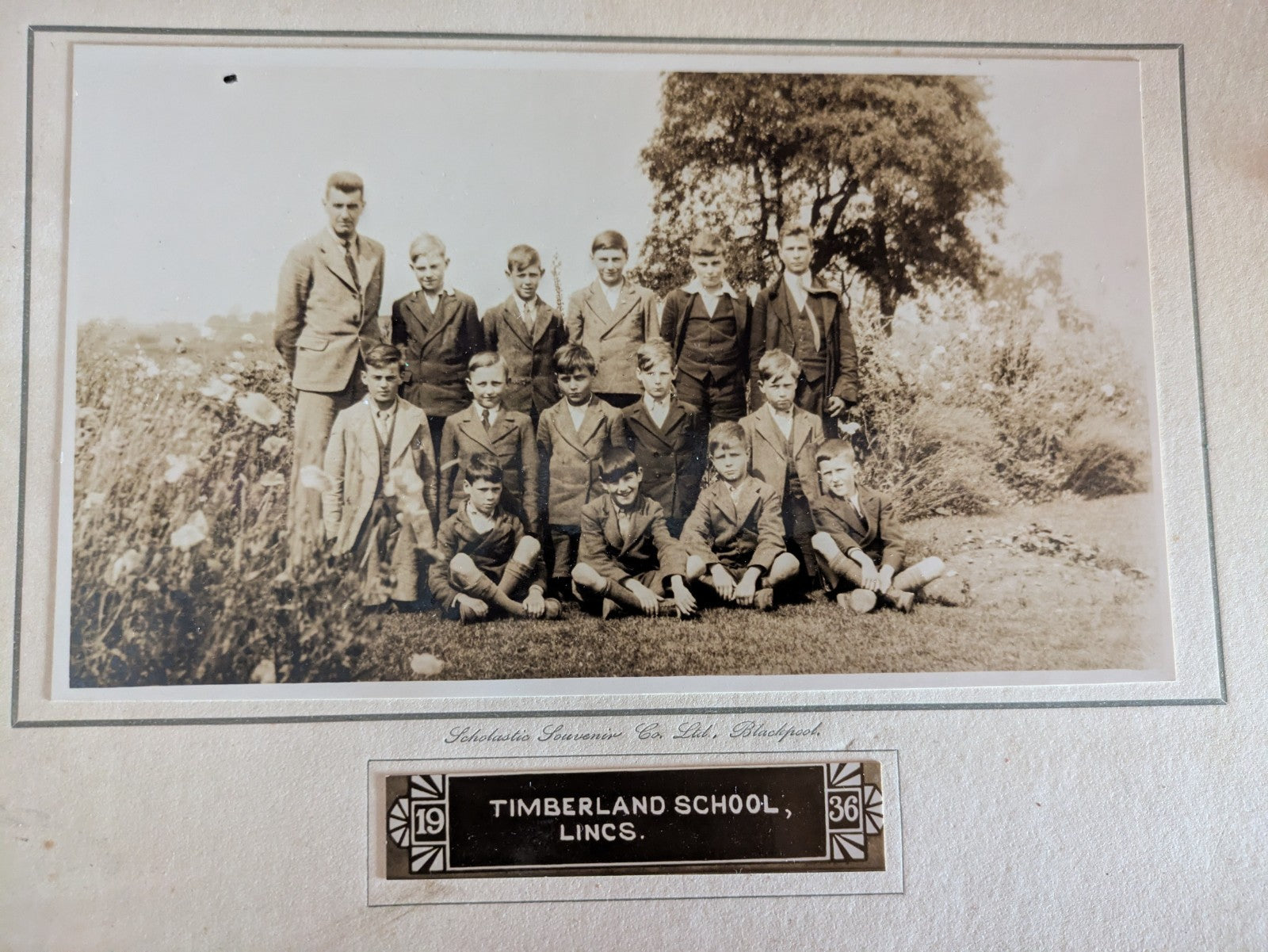 Early 20th C Class Pictures Photos School Lincs Photographs Girl Guides Antique 