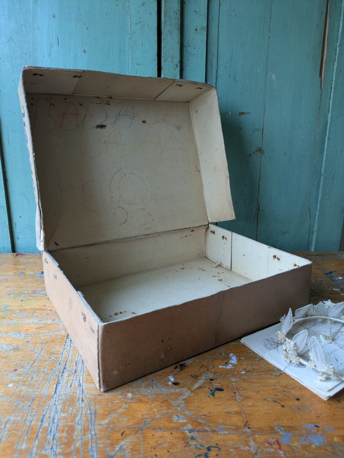 Cookeen Box Vintage Packaging Kitchenalia Food Advertising Cakes Pastries Prop