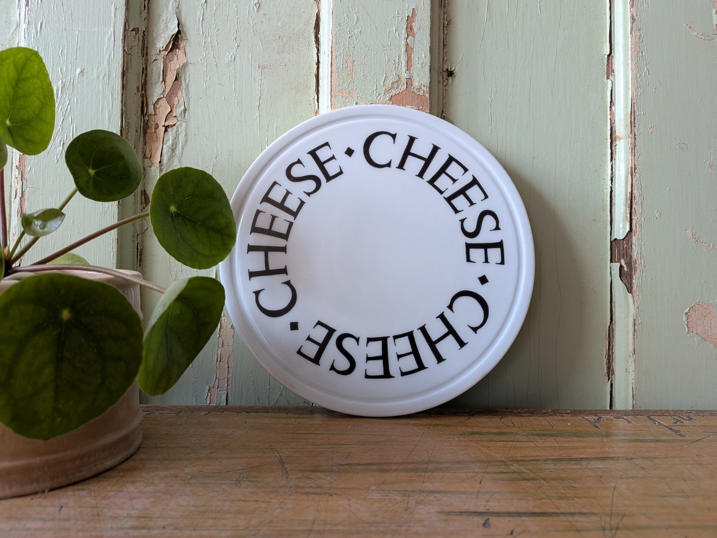 Emma Bridgewater Black Toast Cheese Board Platter Plate Insert Circular Serving