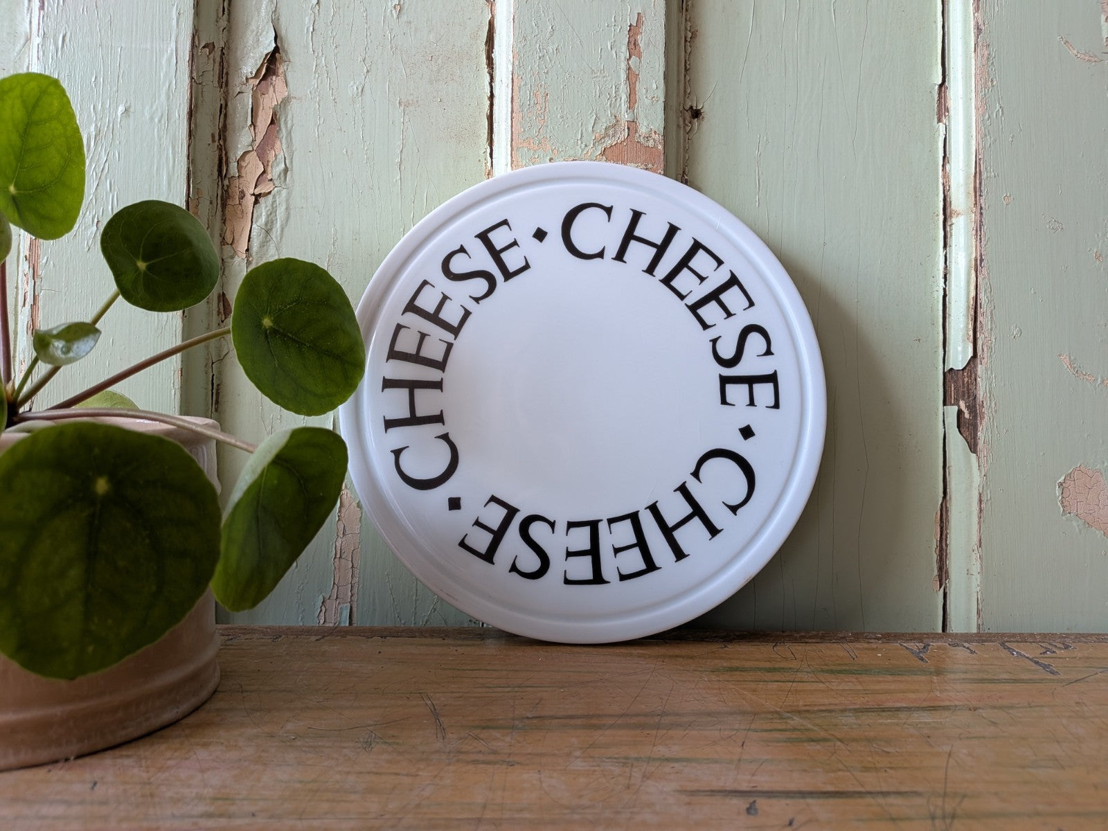 Emma Bridgewater Black Toast Cheese Board Platter Plate Insert Circular Serving