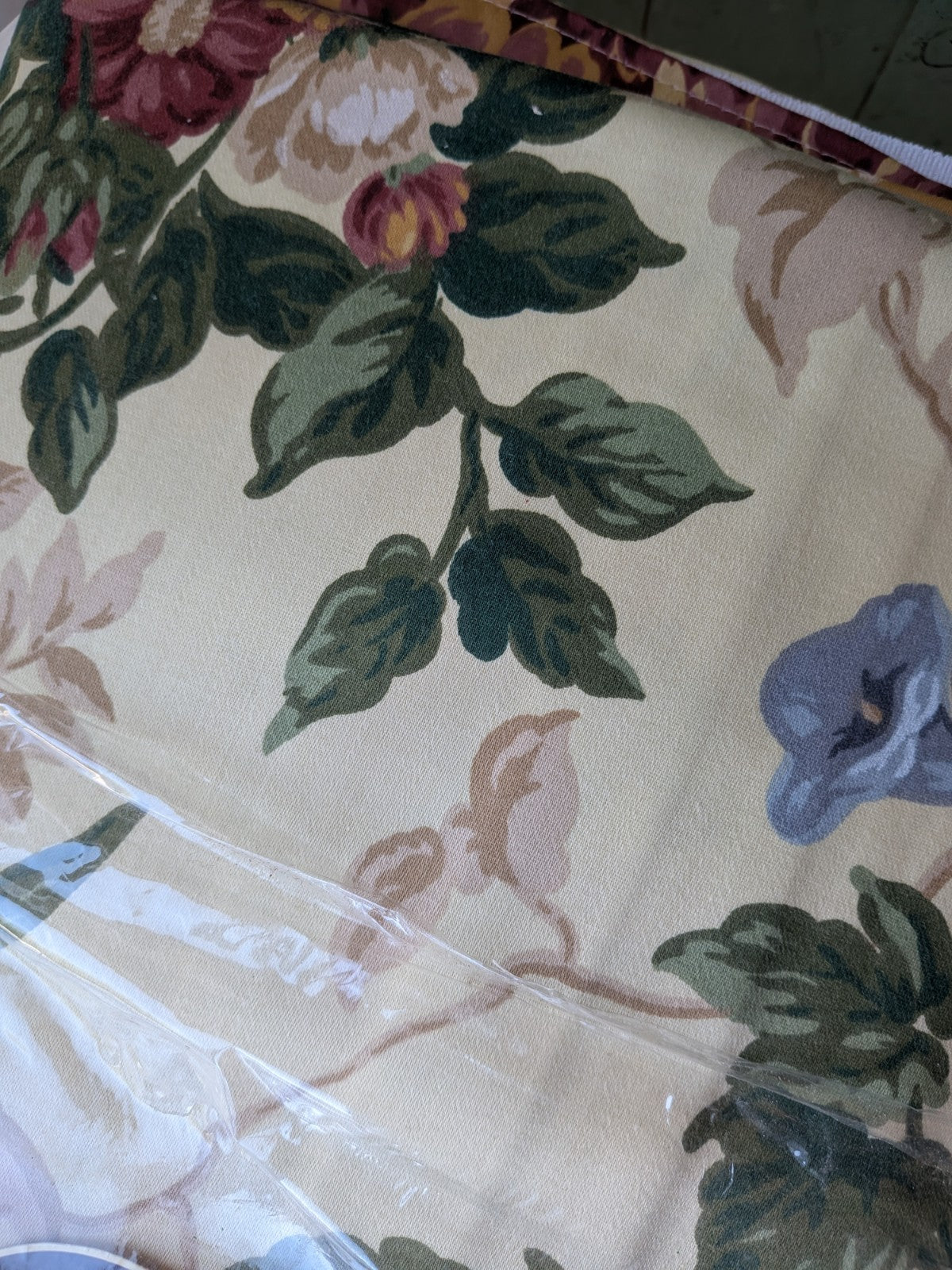 Ivory House Lined Curtains 228cm W 137cm D Floral Chic New Ready to Hang 