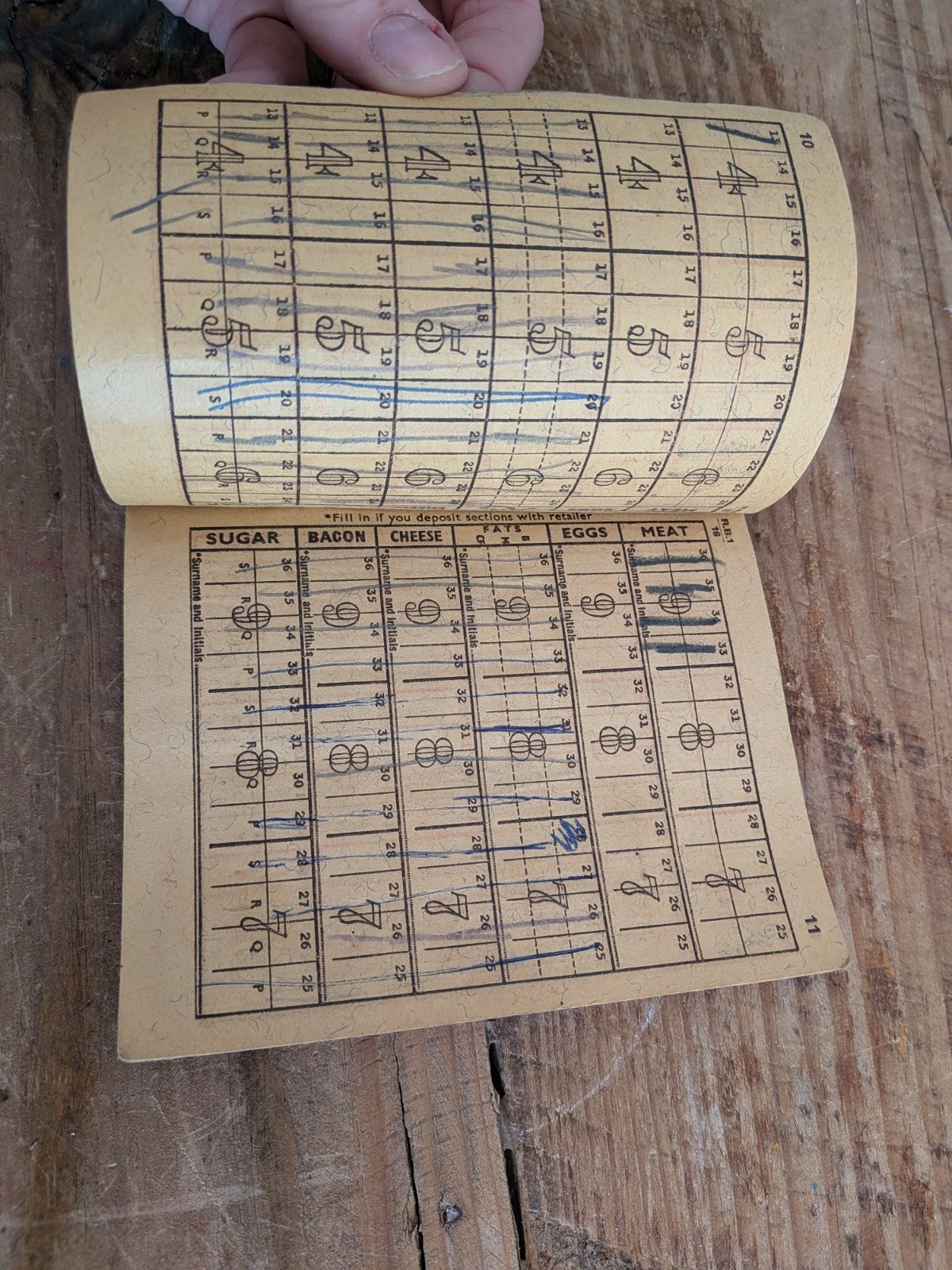 Ration Book 1953 - 1954 Vgc Ministry Of Food Rare Used Prop Paper Book Office