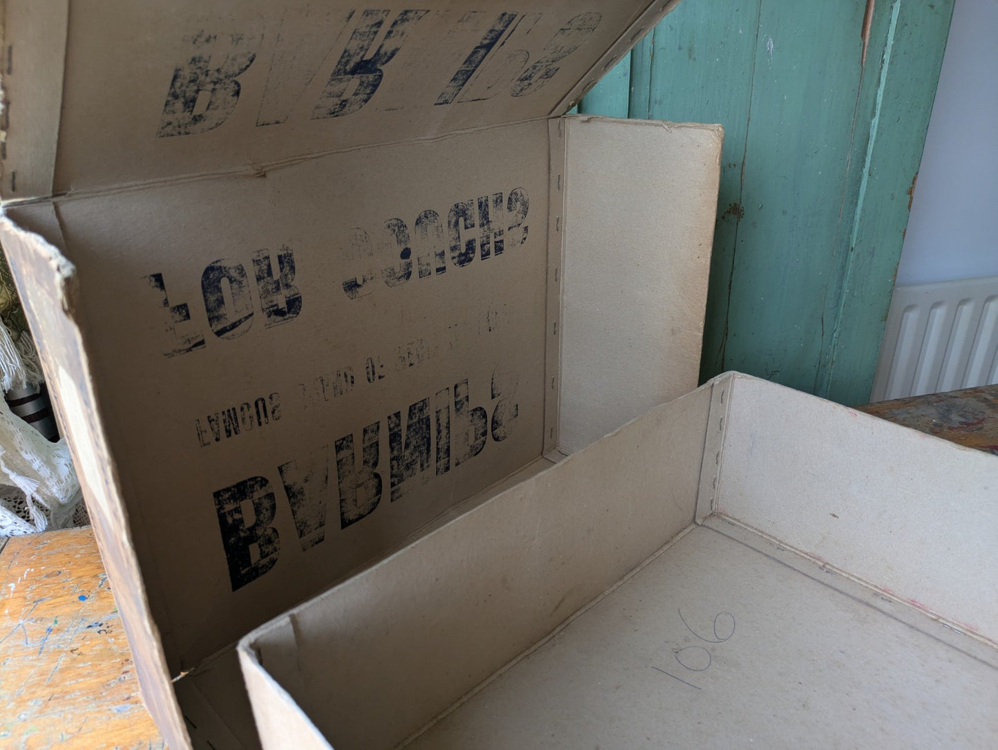 Barnips Box Vintage Packaging Chemist Shop Cough Medicine Advertising Prop Rare