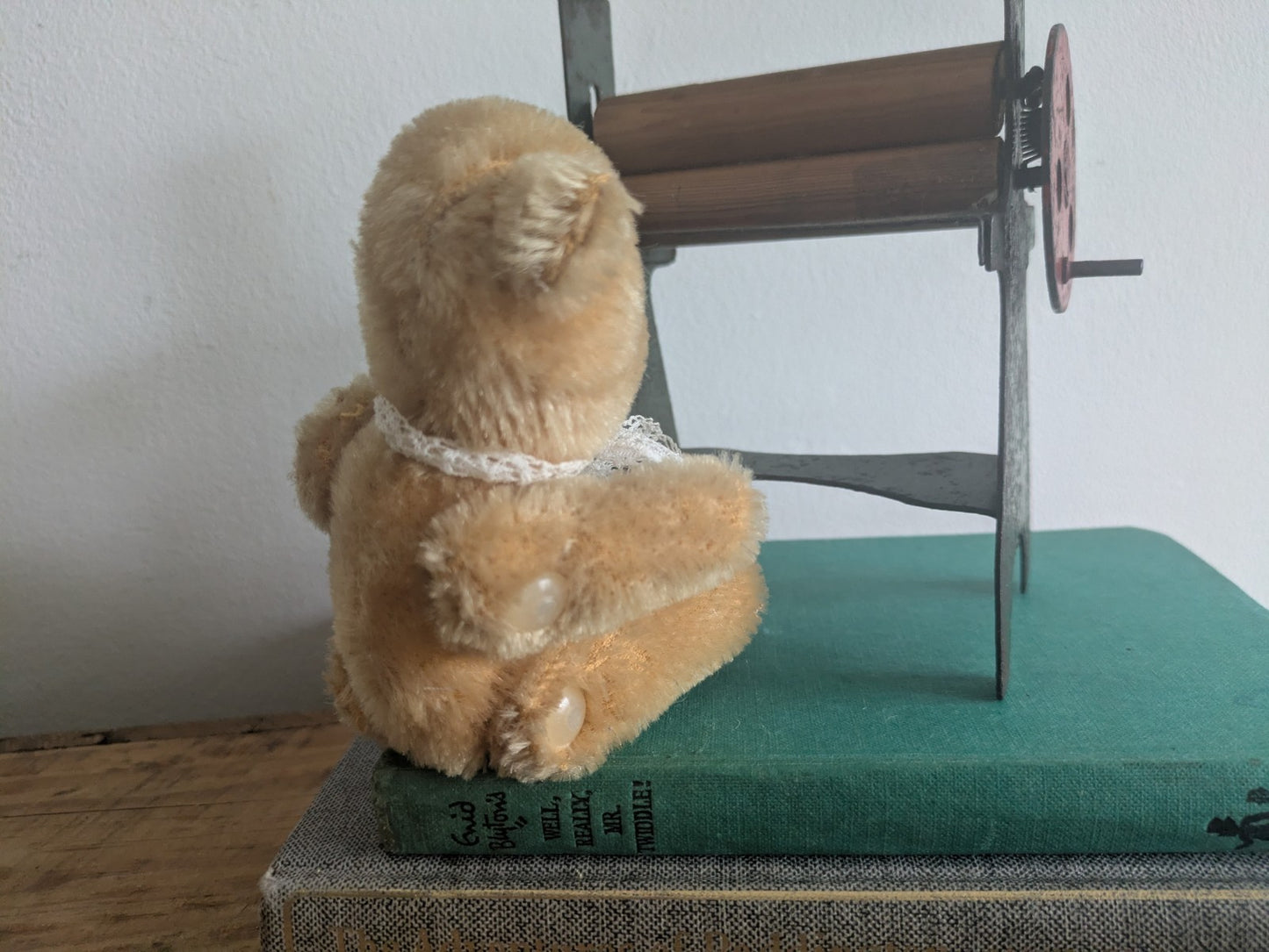Vintage Mohair Miniature Small Schuco Bear Rare Articulated Jointed Tiny Vgc ..