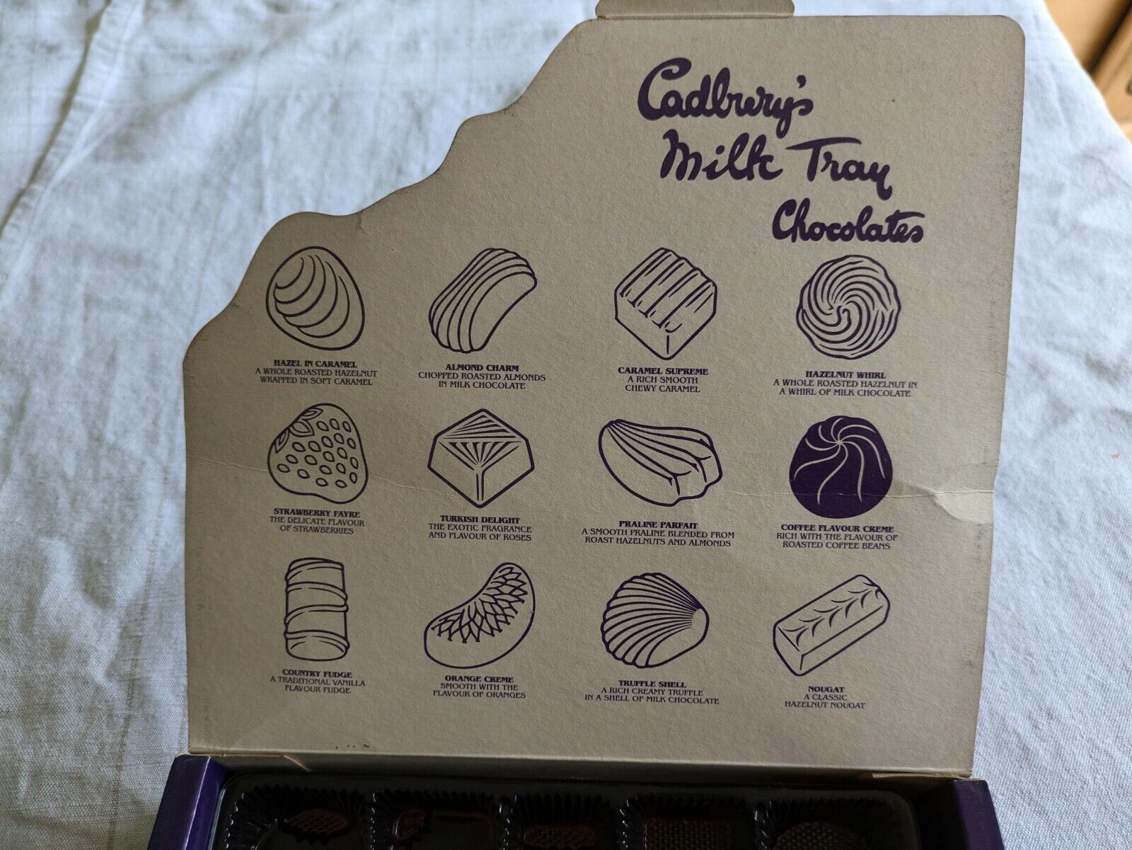 Vintage Cadbury's Milk Tray Chocolates Box 1LB - Rare Size 1996 Design Of 1945