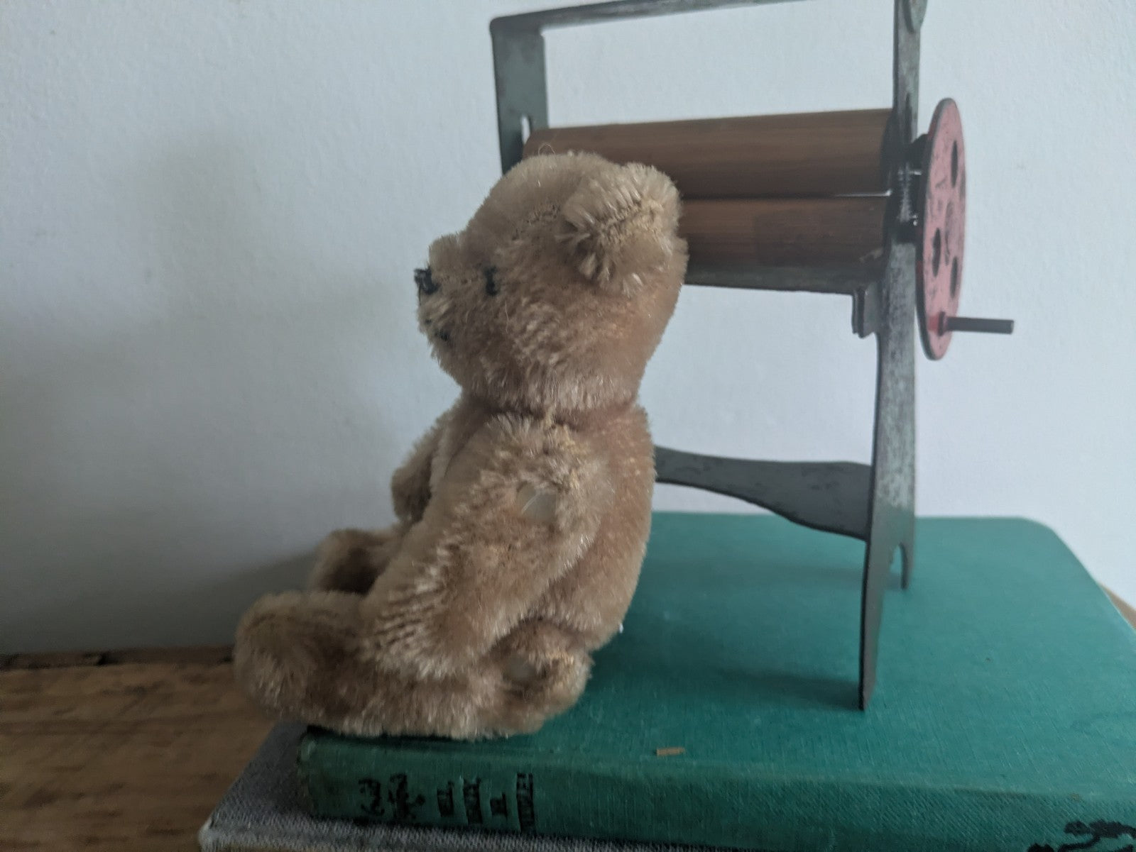 Vintage Mohair Miniature Small Schuco Bear Rare Articulated Jointed Tiny Vgc 