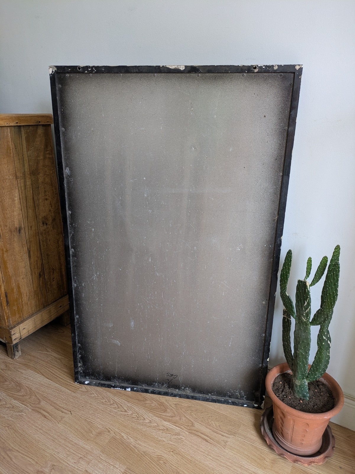 Vintage Large Metal Pub Sign Traditional Ales Quiz Pool Darts Black Chalkboard