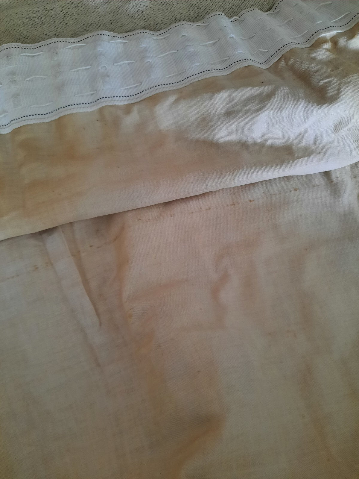 Vintage SANDERSON yellow rose Floral Curtains Shabby Chic W102cm D110cm fabric