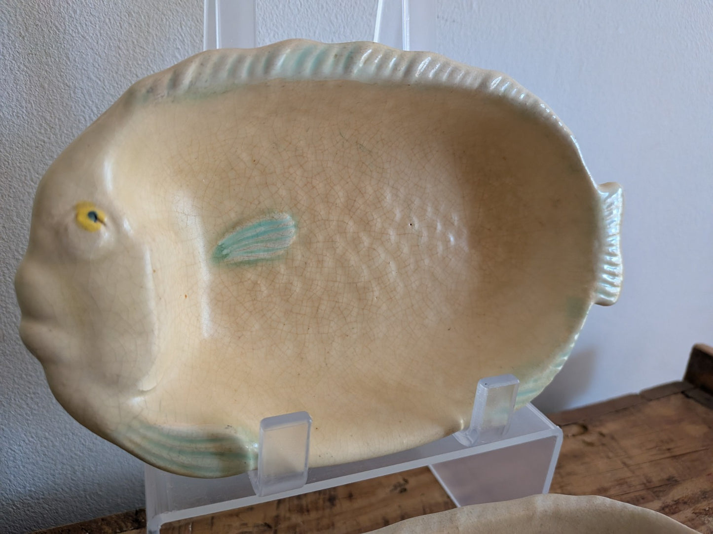 5x Shorter & Son Art Deco Fish Plate Bowls Dishes Matt glaze Clarice Cliff Serve