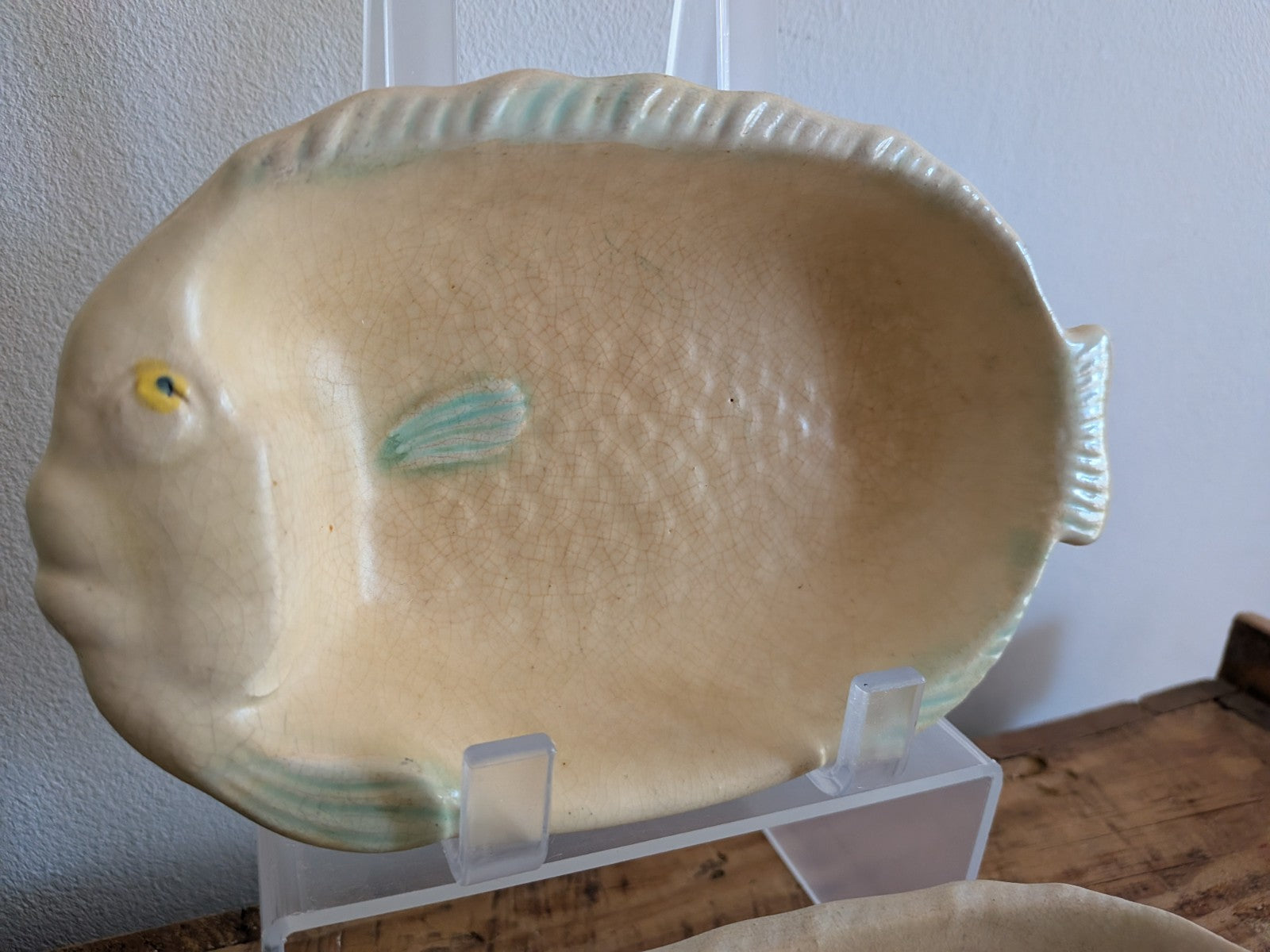 5x Shorter & Son Art Deco Fish Plate Bowls Dishes Matt glaze Clarice Cliff Serve