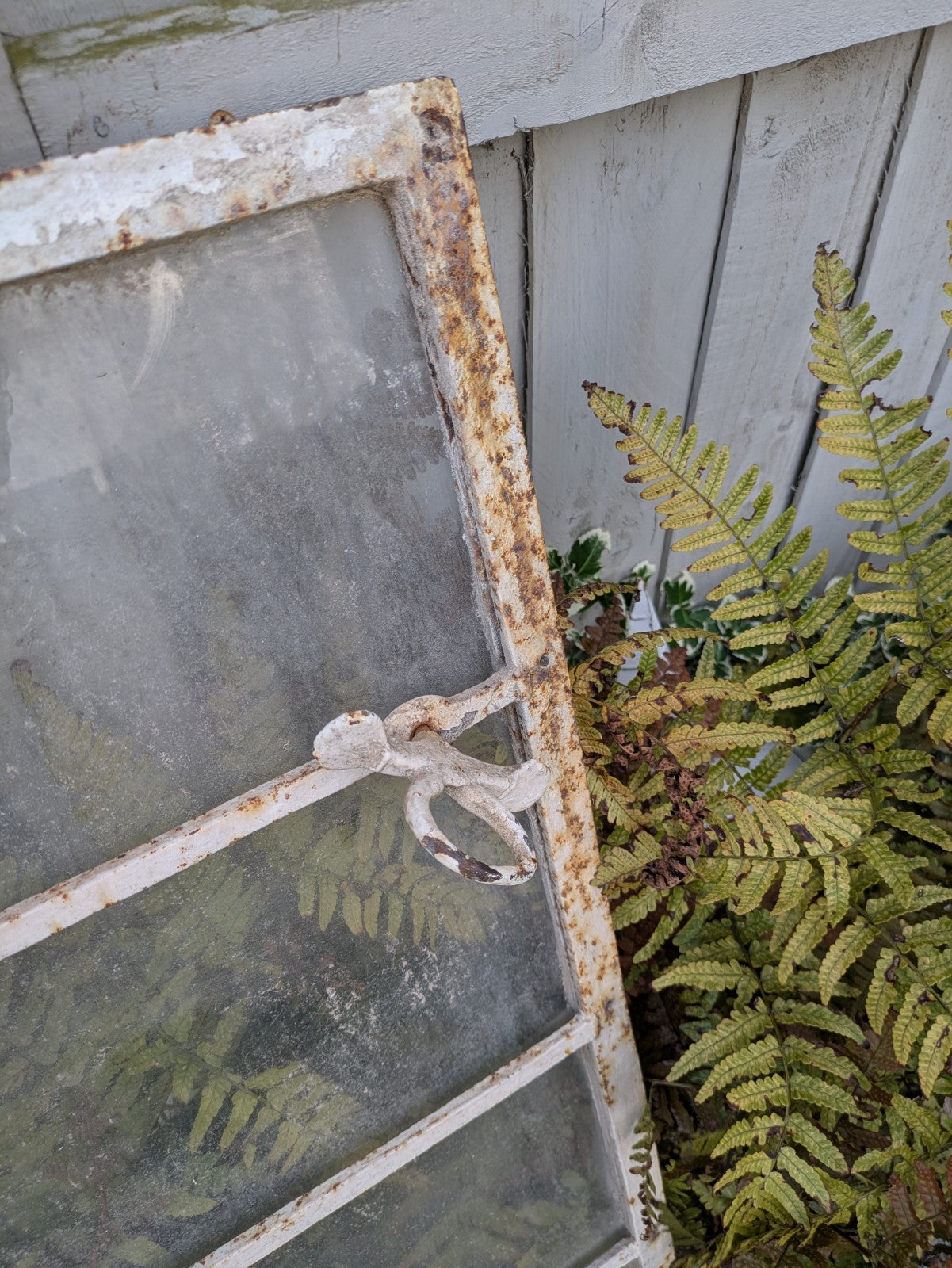 Art Deco Steel Window 1930s Antique Vintage Reclaimed Salvage Glass Crittall