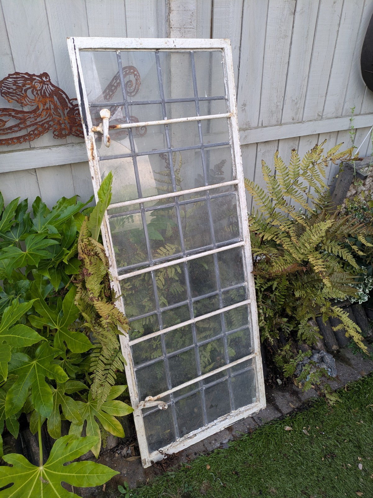Crittall Steel Window 1930s Monkey Tail Handle Antique Vintage Reclaimed Salvage